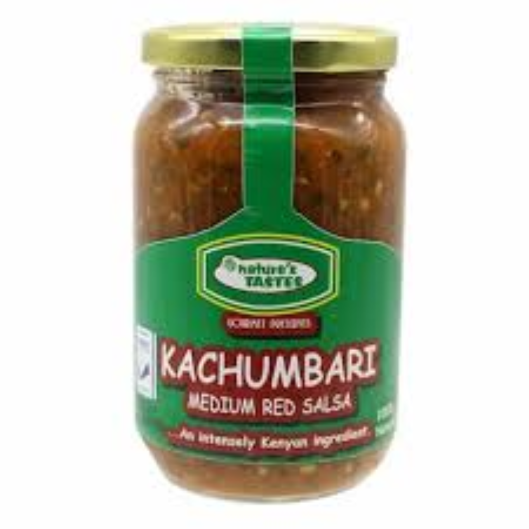 NATURES TASTES KACHUMBARI MEDIUM HOT 400G